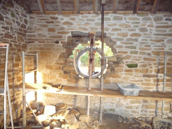 Chantier de démolition de maison près de Brest (29)